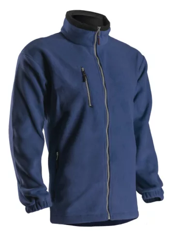 Veste ANGARA polaire 450 g/m2 bleue, M