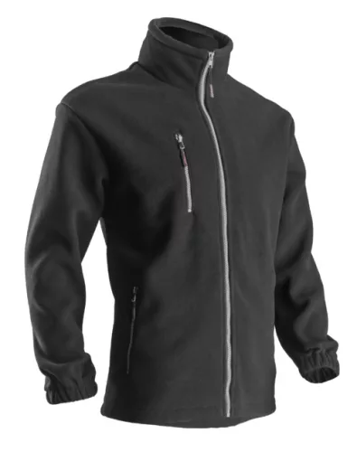 Veste ANGARA polaire 450 g/m2 noire, XXXL