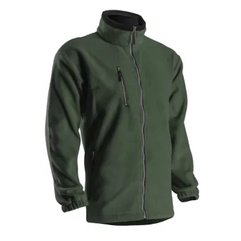 Veste ANGARA polaire 450 g/m2 verte, L