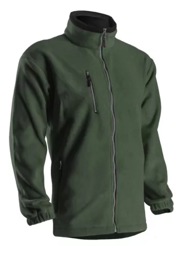 Veste ANGARA polaire 450 g/m2 verte, L