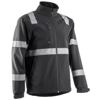 VIGILE Veste Softshell Noire taille 00L