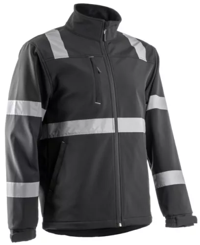 VIGILE Veste Softshell Noire taille 00S