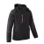 YUKI II Veste Softshell Noire/Citrouille taille XL