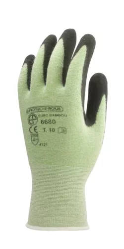 SZERELŐKESZTYŰ, EUROBAMBOU, TENYÉREN FEKETE NITRILLEL_8