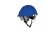 PHOENIX WIND KÉK ABS IPARI VÉDŐSISAK, SZELLŐZŐ, SÖTÉT SZEMŰV