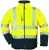 Veste Softshell hi-viz jaune/marine, manch amov. XXXL