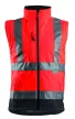 Veste Softshell STATION 2/1 rougeHV/marine - M