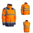 KANATA 4/1 HI-VIZ NARANCS/KÉK PE KABÁT_2XL