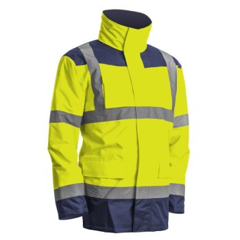 KANATA 4/1 HI-VIZ SÁRGA/KÉK PE KABÁT_6XL