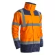 KETA Parka matelassée polyster hi-viz orange/marine, XS