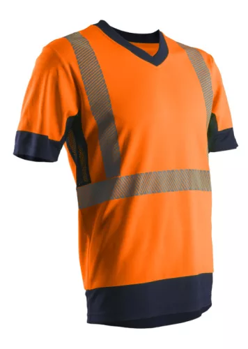 KOMO HI-VIZ NARANCS RÖVID UJJÚ PÓLÓ_M