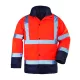 ROADWAY Parka 4/1 polyester hi-viz orange/marine, XL