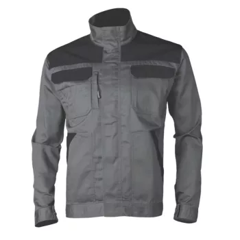 Veste COMMANDER 100% coton gris foncé XXL