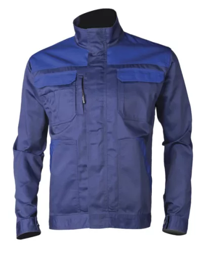 Veste COMMANDER 100% coton bleu XXXXL
