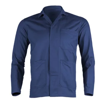 INDUSTRY Veste bleu royal 65-35%poly-coton, 245 g/m2, L