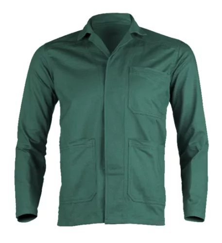 PARTNER Veste verte coton 250g/m2 L