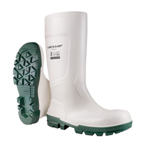 DUNLOP WORKIT SAFETY S4 FEHÉR PVC CSIZMA_41
