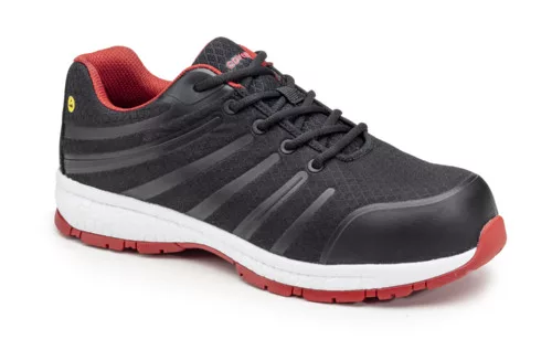 GALAXITE Basse Noir Rouge ESD taille 039