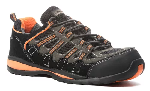 HELVITE S1P Basket sécu composite noir/orange 45