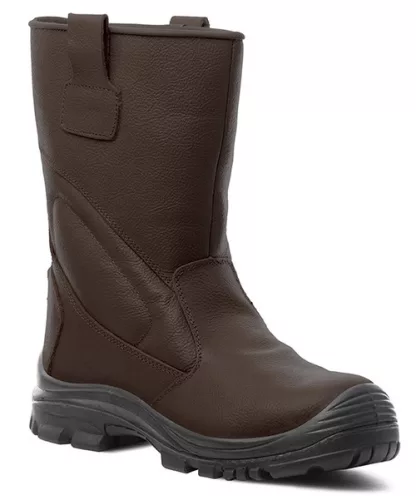 PIEMONTITE S3 Botte sécu fourrée composite marron T40