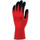 MÁRTOTT FEKETE LATEX, PIROS TEXTIL KÉZHÁTTAL_7 (csgt)