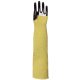 KÖTÖTT SÁRGA KEVLAR KARVÉDŐ, HŐ- ÉS VÁGÁSBIZTOS_55 CM