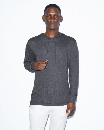 American Apparel AARSATR436 UNISEX TRI-BLEND HOSSZÚ UJJÚ KAPUCNIS PÓLÓ XL