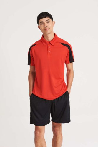 Just Cool JC043 CONTRAST COOL POLO S