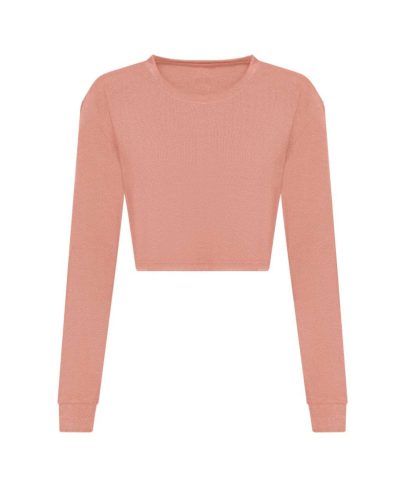 Just Ts JT016 WOMEN'S L/S CROPPED T L