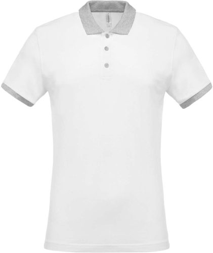 Kariban KA258 MEN'S TWO-TONE PIQUÉ POLO SHIRT 2XL