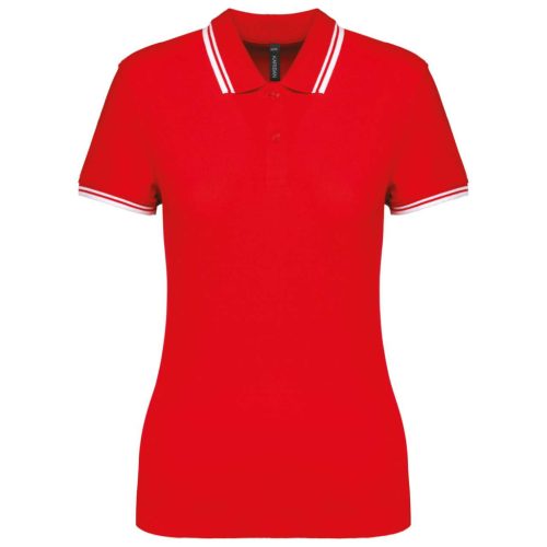 Kariban KA273 LADIE'S SHORT-SLEEVED POLOSHIRT WITH CONTRASTING PIPING L
