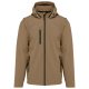 Kariban KA422 UNISEX 3-LAYER SOFTSHELL HOODED JACKET WITH REMOVABLE SLEEVES XL