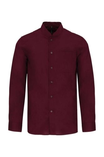 Kariban KA515 MEN'S LONG-SLEEVED MANDARIN COLLAR SHIRT M