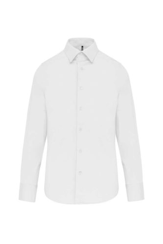 Kariban KA529 LONG-SLEEVED COTTON/ELASTANE SHIRT 3XL