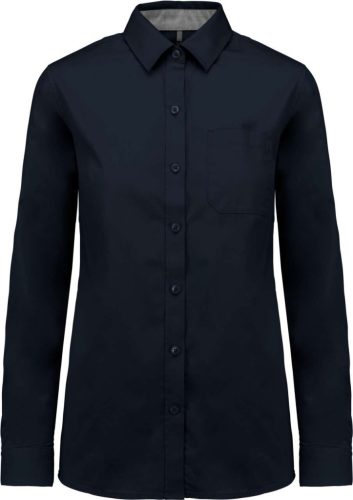 Kariban KA585 LADIES’ NEVADA LONG SLEEVE COTTON SHIRT XS