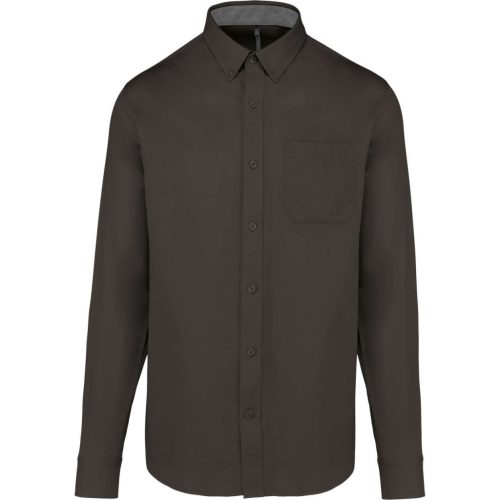 Kariban KA586 MEN'S NEVADA LONG-SLEEVE COTTON SHIRT M