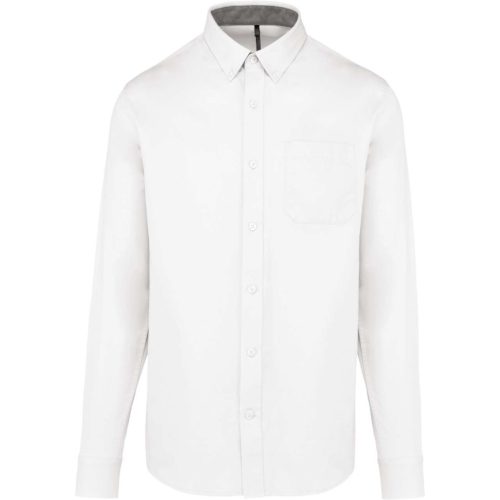 Kariban KA586 MEN'S NEVADA LONG-SLEEVE COTTON SHIRT XS