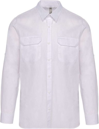 Kariban KA590 MEN'S LONG-SLEEVED SAFARI SHIRT L