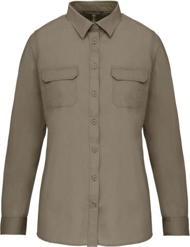 Kariban KA591 LADIES' LONG-SLEEVED SAFARI SHIRT XL