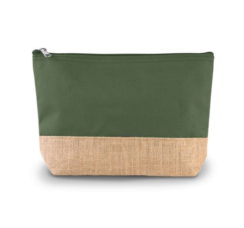 Kimood KI0276 CANVAS & JUTE POUCH U