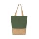 Kimood KI0298 SHOPPING BAG IN COTTON AND BONDED JUTE THREADS U