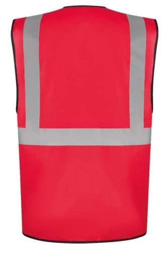 Korntex KXCMF COMFORT EXECUTIVE SAFETY VEST "HAMBURG" - MULTIFUNCTIONAL WITH POCKETS 3XL