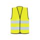 Korntex KXVW SAFETY VEST "WOLFSBURG" - BLACK HEM 3XL