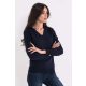 Legend World Wide LWL9133 LADIES’ V-NECK FINE GAUGE COTTON PULLOVER 3XL