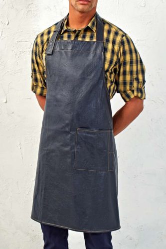 Premier PR139 FAUX LEATHER BIB APRON U