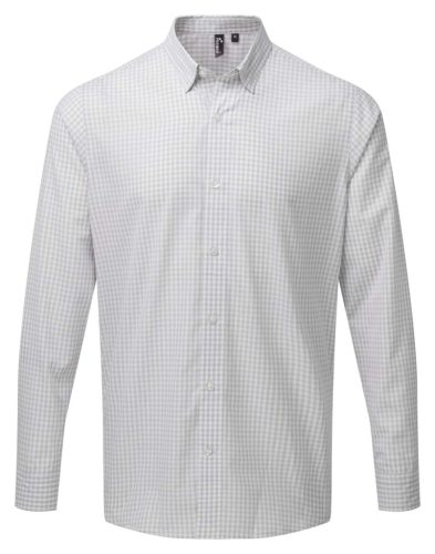 Premier PR252 'MAXTON' CHECK MEN'S LONG SLEEVE SHIRT 2XL