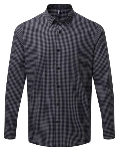 Premier PR252 'MAXTON' CHECK MEN'S LONG SLEEVE SHIRT 2XL