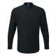 Premier PR258 BANDED COLLAR 'GRANDAD' LONG SLEEVE SHIRT XS