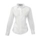 Premier PR300 WOMEN'S LONG SLEEVE POPLIN BLOUSE XXS