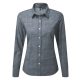 Premier PR345 WOMEN'S COTTON SLUB CHAMBRAY LONG SLEEVE SHIRT XL